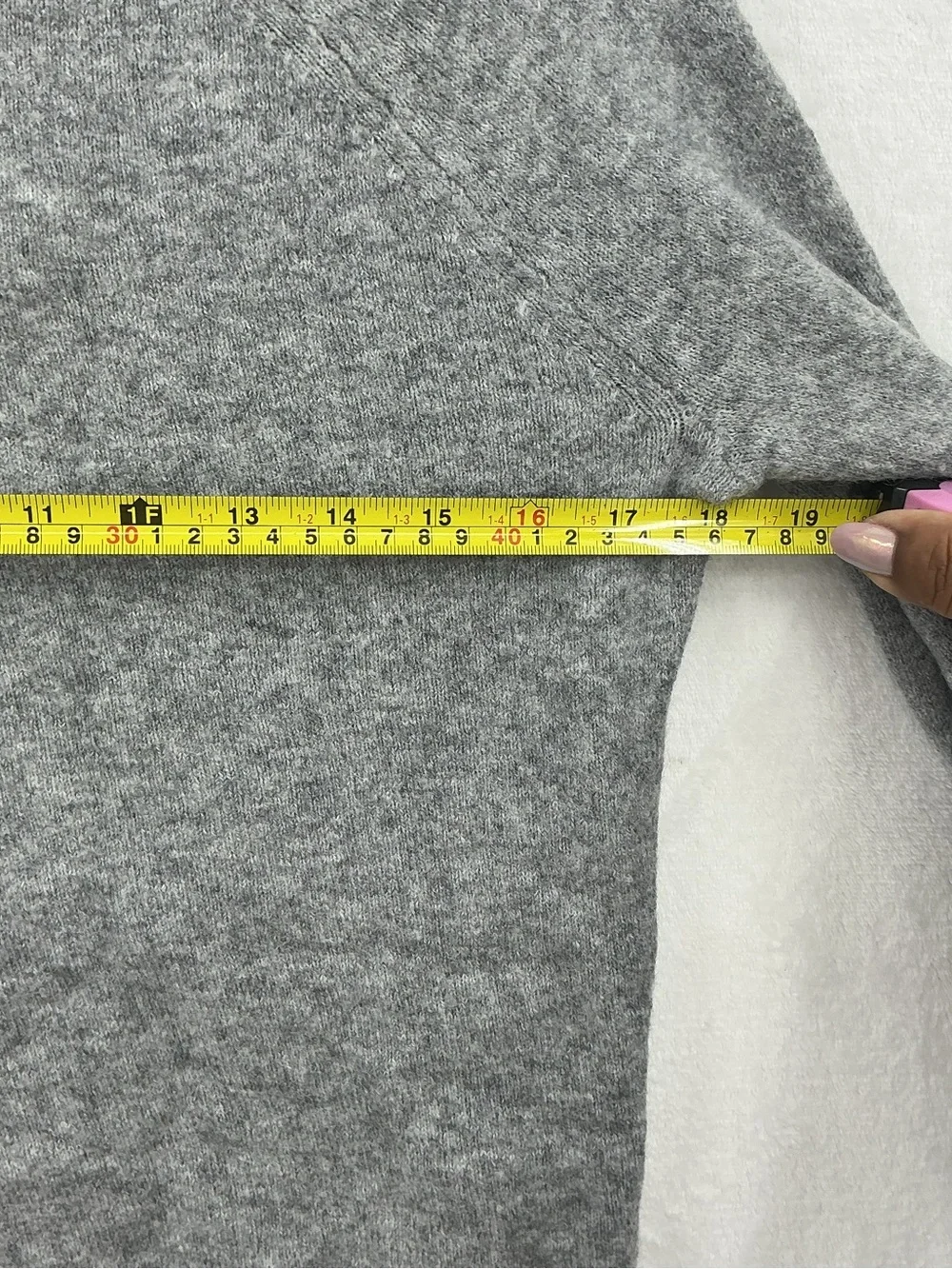J. Crew Light Gray Mock Neck Sweater 901